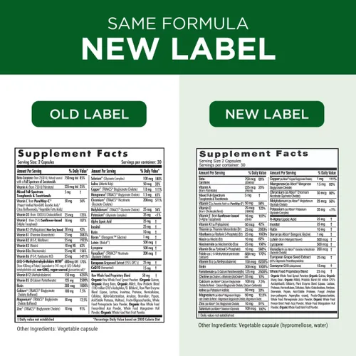 Vista 6 de EMERALD LABS Multivitamínico completo de alta calidad para apoyo digestivo e inmunológico con vitamina C como PureWay-C, complejo de vitamina B