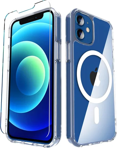 Vista 162 de Scooch para MagCase Compatible con iPhone 12 Mini Incluyendo MagRing 2.0, Soporte para Teléfono Compatible con MagSafe y Pata de Soporte