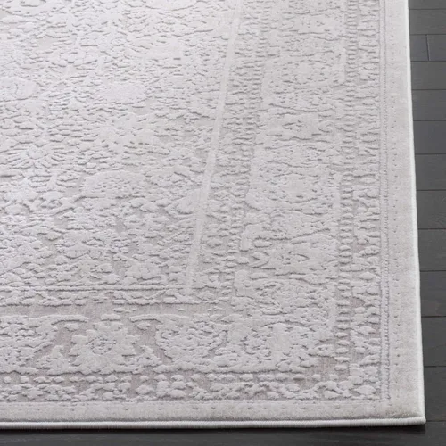 Vista 3 de SAFAVIEH Reflection Collection - Alfombra decorativa, 2 pies 3 pulgadas x 3 pies, color beige y crema, no desprende pelusa y es fácil de limpiar
