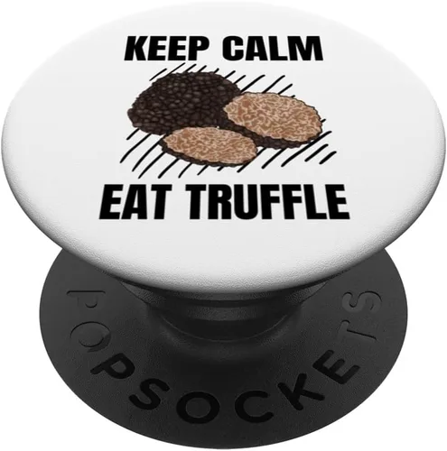 Vista 6 de Keep Calm Eat Truffle Vintage Grunge Truffle Lover PopSockets MagSafe PopGrip for iPhone