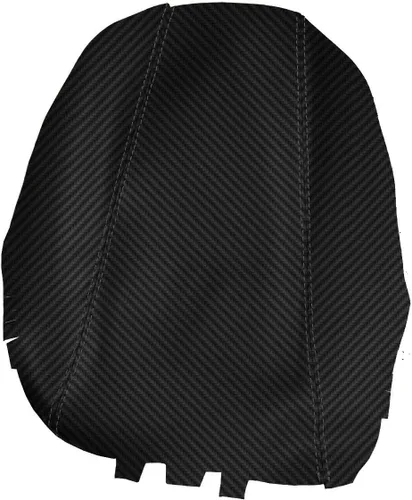Vista 5 de Tapa para consola central (fibra de carbono, para Hyundai Azera, 2012-2017), color negro