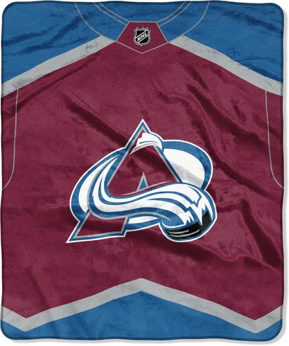 Vista 46 de Northwest NHL Unisex-Adult Raschel Throw Blanket rojo (Inspired)