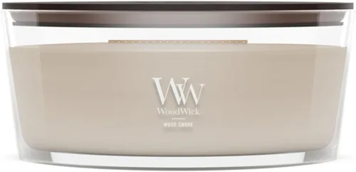 Vista 25 de WoodWick Santal Myrrh - Vela grande en frasco con forma de reloj de arena, cera de mezcla de soya prémium, mecha de madera Pluswick Innovation