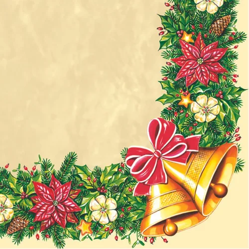 Vista 4 de Servilletas de papel de Navidad de 20 unidades de 13 x 13 pulgadas, servilletas de papel de 3 capas para cenas y fiestas, servilletas desechables