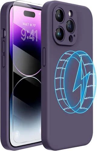 Vista 86 de Miracase Funda ultradelgada diseñada para iPhone SE 2022 (3ª generación)/iPhone SE 2020 (2ª generación)/iPhone 7/iPhone 8 con protector de pantalla