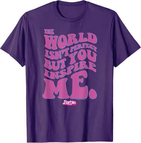 Vista 24 de Barbie Camiseta The Movie - You Inspire Me, Negro