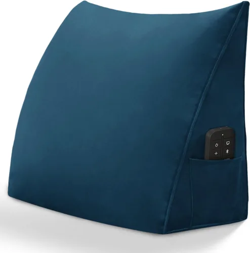 Vista 7 de Almohada de cabecero – Almohada de cama grande 3 en 1 como almohada de lectura de cuña, almohada grande para sofá cama o respaldo de apoyo, almohada