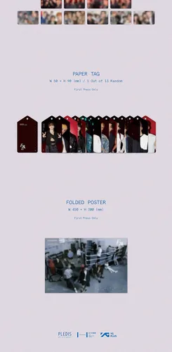 Vista 5 de SEVENTEEN FML 10th Album Deluxe Version 264p PhotoBook+12p Lyric Book+13p PhotoCard+10p Team PhotoCard+Tracking Sealed SVT