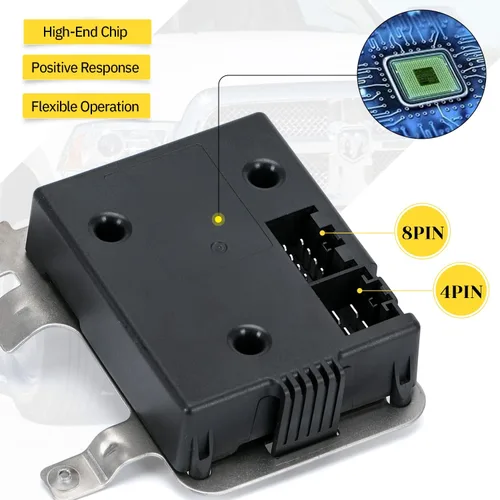 Vista 4 de Hypertune Kit de módulo de control de freno de remolque para 16-18 Ram 1500 2500 3500 4500 5500 Controlador eléctrico integrado de remolque