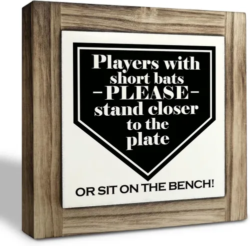 Vista 17 de Divertida Placa de Madera para Baño, So Fresh So Clean, Placas de Madera Box Decoración de Escritorio 5.9×5.9×0.7 pulgadas, Letreros Pequeños