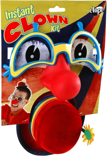 Vista 2 de elope Kit de payaso + Multicolor
