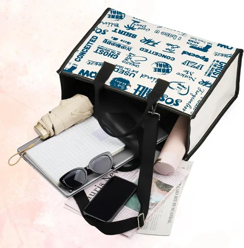 Vista 3 de BWWKTOP Bolsa de lona para álbum de cantante, para fanáticos del cantante, álbum de música, bolsa de mano para mujer