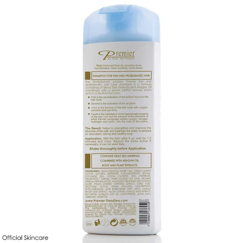 Vista 6 de Dead Sea Premier Champú Anti Pérdida De Cabello 6.8 fl oz/6.8oz