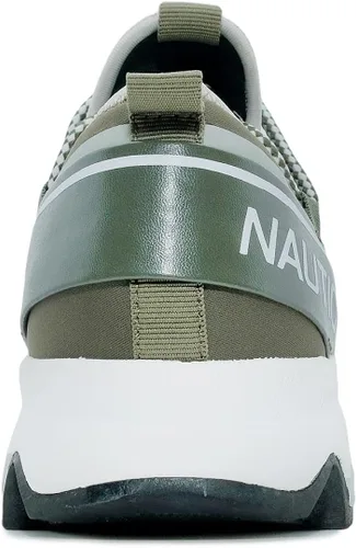 Vista 3 de Nautica - Tenis de deporte para mujer con agujetas para correr caminar casuales