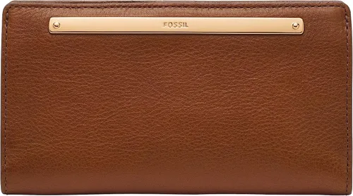 Vista 8 de Fossil Cartera delgada de cuero Liza para mujer