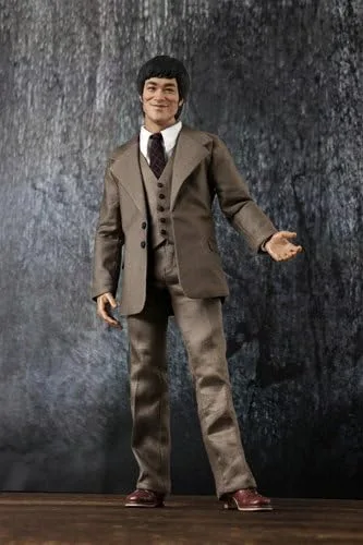 Vista 4 de Bruce Lee 70's In Suit ver. 1/6 figura de acción Hot Toys