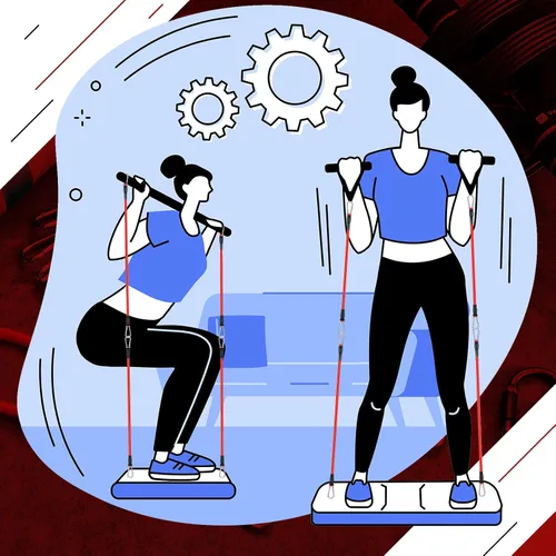Vista 6 de Liliful 8 bandas de resistencia para entrenar bandas de ejercicio adicionales para equipo de entrenamiento de repuesto, correas elásticas
