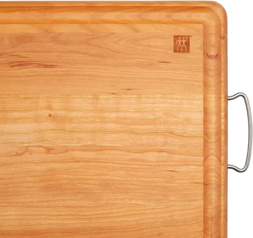 Vista 7 de ZWILLING Tabla de tallar de madera de cerezo con asas