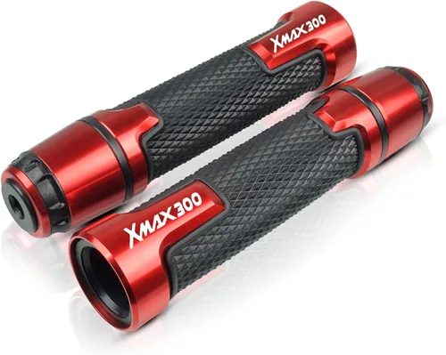 Vista 6 de CNC Motorcycle Handlebar Grip Handle Bar Motorbike Handle Grips for Yamaha Xmax 300 X-MAX 300 2015 2016 2017 2018 Scooters Grips