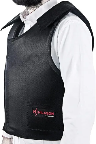 Vista 4 de HILASON Chaleco Montar Toros Negro Grande Cordura Unisex