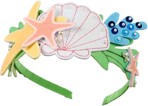 Vista 5 de ELECTRIC UNICORNS Diadema de sirena para niñas