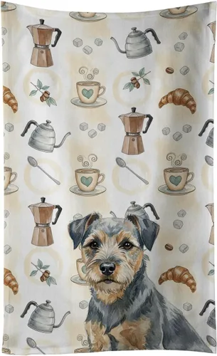 Vista 166 de Caroline's Treasures Afghan Hound - Toalla de cocina para barra de café, terciopelo frontal y lazo de algodón, lavable a máquina Sabueso afgano