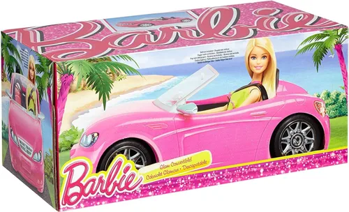 Vista 7 de Barbie DVX59 Autre Glam Convertible Sports - Vehículo de juguete para muñeca, coche rosa