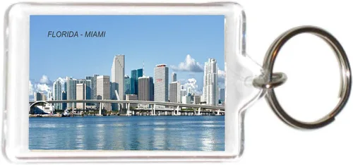 Vista 21 de Florida USA United States - Llaveros acrílicos - 5
