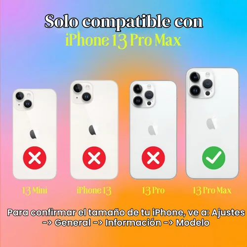 Vista 5 de Felony CASE - Elegante funda verde neón para iPhone 13 Pro Max, compatible con MagSafe, funda protectora a prueba de golpes de 360° diseñada