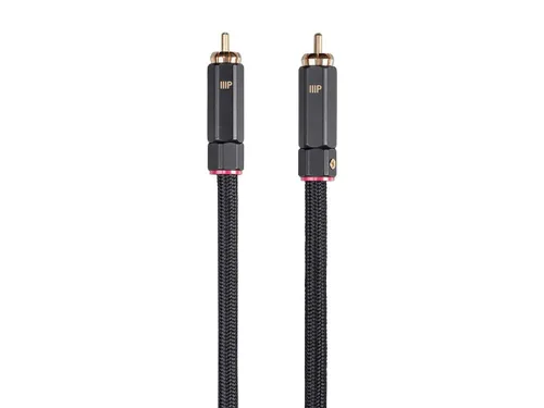 Vista 3 de Monoprice Onix Series - Cable coaxial digital para audio/video RCA para subwoofer (75 ohm, calificación CL2, RG-6/U), 91.50 cm, Negro
