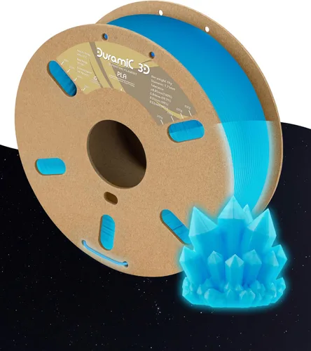 Vista 24 de DURAMIC 3D PLA Plus - Filamento de ácido poliláctico de 0.068 pulgadas para impresora 3D, color negro de 2.2 libras, 8 veces más resistente, carrete
