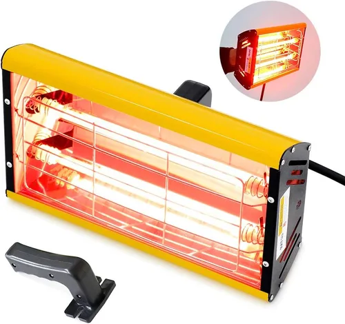 Vista 9 de DATOUBOSS Lámpara portátil de curado de pintura por infrarrojos 2000w Lámpara de horneado de pintura por infrarrojos de mano Luz de calentamiento