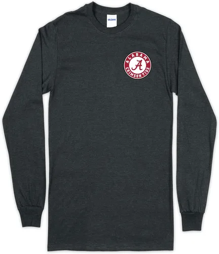 Vista 3 de Southern Couture Alabama Crimson Tide Elephant - Camiseta de manga larga para mujer