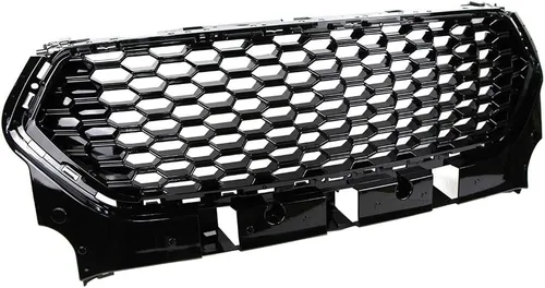 Vista 5 de Dreamseek Parrilla delantera para parachoques para Ford Escape 2017, 2018 y 2019 S SE SEL EcoBoost Titanium, diseño de malla de panal