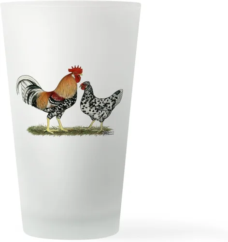 Vista 7 de CafePress Vaso de pinta de pollo, 16 oz. Vaso para beber