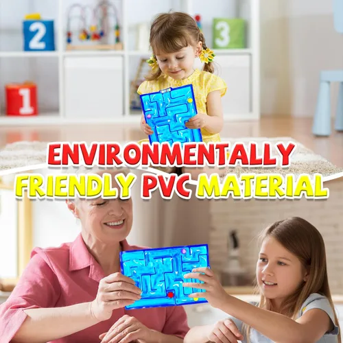 Vista 6 de Juguete sensorial de laberinto Fidget, juguetes sensoriales rellenos de gel para niños y adultos, para aliviar el estrés y la ansiedad, con relleno