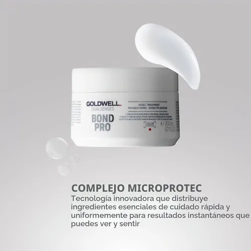 Vista 2 de Goldwell Dualsenses Bond Pro Fortalecimiento 60Sec Tratamiento 6.8 fl oz