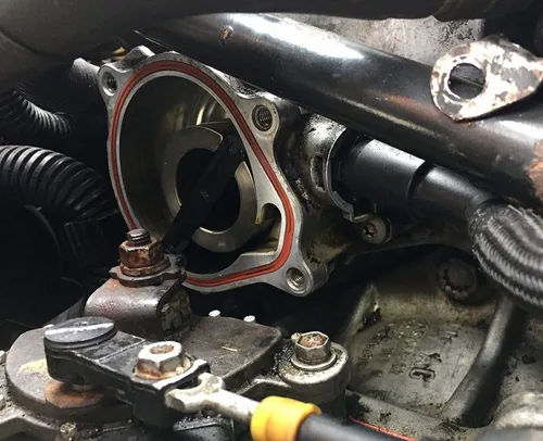 Vista 5 de Kit de juntas de reconstrucción de bomba de vacío para VW Volkswagen Jetta Junta de sello 2.5L 07K145100C