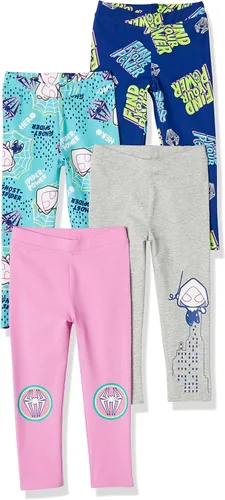 Vista 15 de Amazon Essentials Disney Marvel Star Wars Frozen Leggings para niñas y niños pequeños, multipaquetes