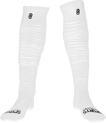 Vista 2 de Sports Unlimited Gameday Drip Scrunch - Calcetines deportivos acolchados extra largos para jóvenes y adultos, se venden como un par