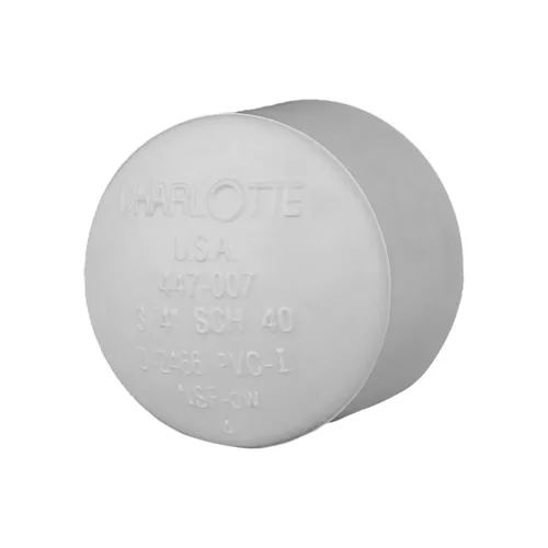 Vista 7 de CHARLOTTE PIPE 1/2 SCH 40 CAP SOCKET CONTRACTOR PACK PRESIÓN (bolsa de 10 unidades)