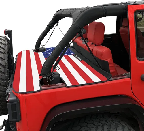 Vista 17 de Shadeidea - Cubierta tonneau para el Jeep Wrangler JL de 4 puertas, cubierta Ton para el maletero trasero del JLU (2018-Actual), cubierta
