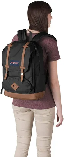 Vista 5 de JanSport Cortlandt, Negro, Tamaño único