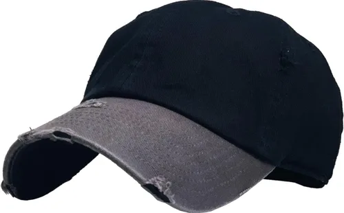 Vista 13 de KBETHOS - Gorra de béisbol ajustable de algodón desgastado vintage para papá, estilo polo, camionero, unisex Negro