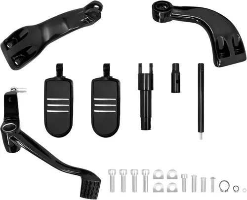 Vista 4 de Kit de Estriberas de Controles Avanzados para Harley Sportster Iron 883 XL883N 48 XL1200X Iron 1200 XL1200NS 72 XL1200V Super Low XL883L Roadster