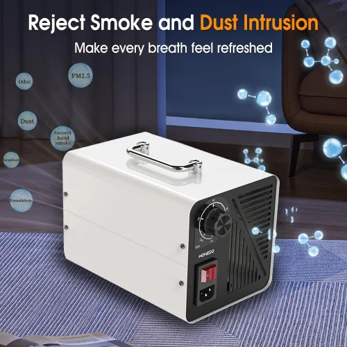 Vista 7 de Generador de máquina de ozono de 20000 mg/h, purificadores de aire, purificador de aire de eliminación de olores, eliminador de olores ionizador