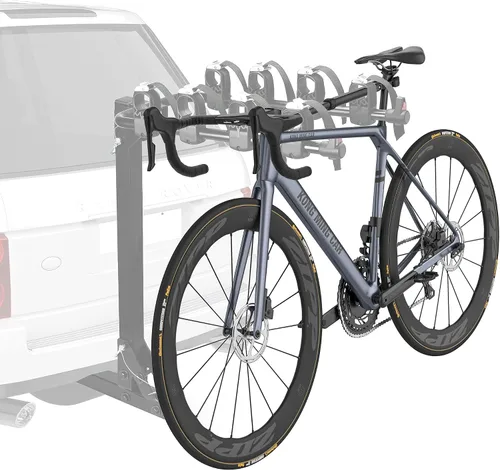 Vista 2 de Adaptador de barra transversal de bicicleta para portabicicletas – Barra transversal de tubo superior ajustable – Barra adaptadora de bicicleta