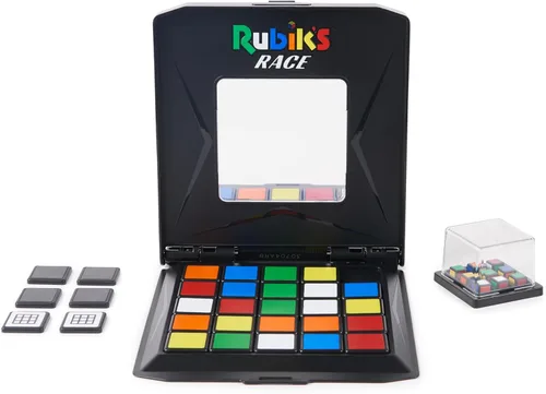 Vista 7 de Rubik's Cube, Rubik's Race, Ace Edition, juego clásico de mesa de secuencia de estrategia de rompecabezas de ritmo rápido, juego de resolución
