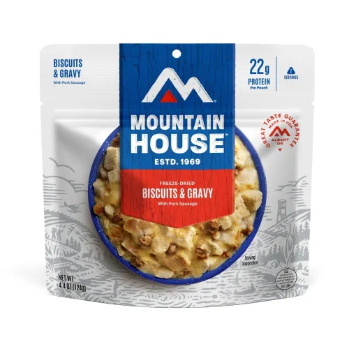Vista 16 de Mountain House granola con leche y arándanos Comida liofilizada para mochileros y camping Pack de 6