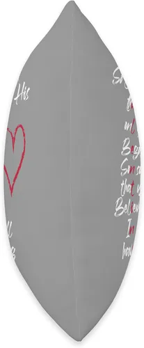 Vista 2 de Christian Valentines Day Apparel and Designs John 3 - Almohada de San Valentín para el Día Cristiano, 16 x 16 pulgadas, multicolor